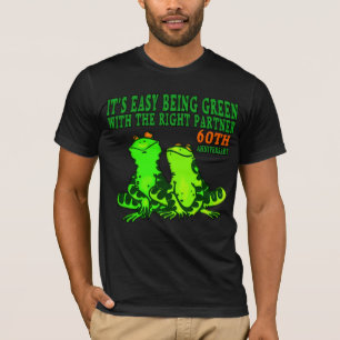60ste Jubileum voor bruiloft T-shirt