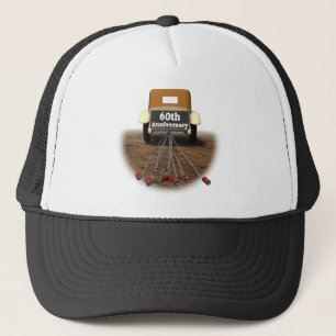 60ste Jubileum voor bruiloft Trucker Pet