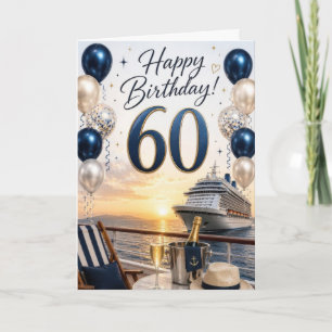 60ste verjaardag Cruise Kaart