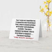 60ste Verjaardag Kaart (Gele Bloem)