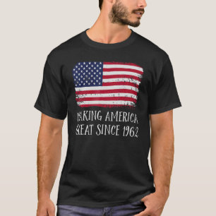 60ste verjaardag maken Amerika groot sinds 1962 5 T-shirt