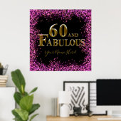 60ste verjaardag poster (Thuiskantoor)