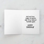 60ste verjaardag Primal Fear Kaart (Binnen)