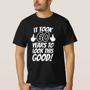 60ste verjaardag t-shirt