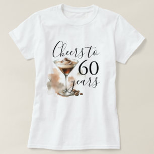 60ste verjaardag T-Shirten voor Espresso Martini P T-shirt