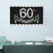 60ste verjaardagsfeestje spandoek (Beurs)
