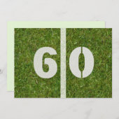 60ste Yard Birthday Party!   uitnodiging (Voorkant / Achterkant)