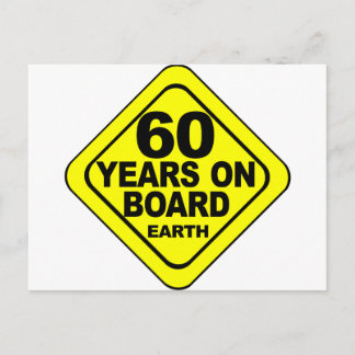 60th Birthday Briefkaart