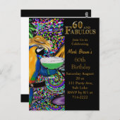 60th Birthday Briefkaart (Voorkant / Achterkant)