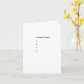 60th Birthday Card—Sensational Sixty Kaart (Gele Bloem)