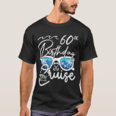 60th Birthday Cruise Squad 2023 Matching Party Fa T-shirt (Voorkant)
