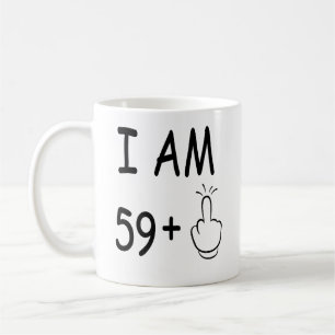 60th Birthday, Funny Birthday Koffiemok