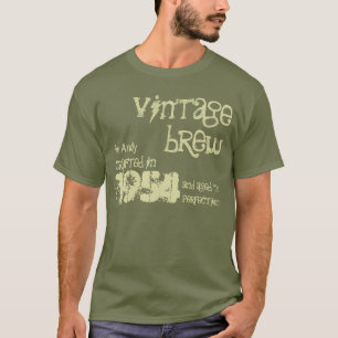 60th Birthday Gift 1954  Brew V07J T-shirt