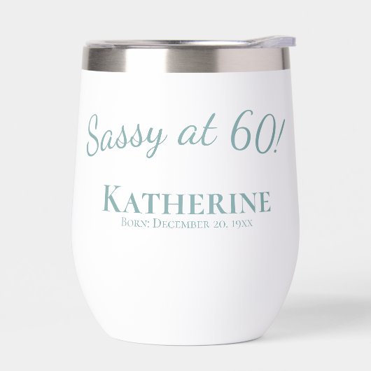 60th Birthday Gift - Sassy at 60! (Gauche)