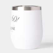 60th Birthday Gift - Sassy at 60! Noir et blanc (Arrière)