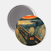 60th Birthday Magneet (Voorkant / Achterkant)