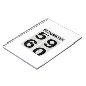 60th Birthday OLDOMETER Notitieboek (Linkerzijde)