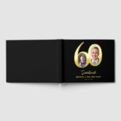 60th Birthday photo name black gold  (Complet)