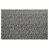 60th Black & White Random Number Pattern 60 Stof (Yard (91,4 cm))