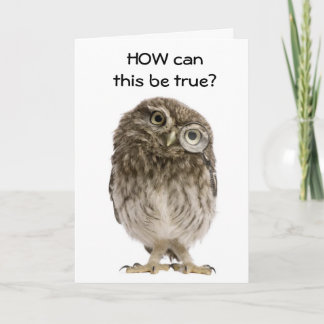 **60th** WHOOOOO DENKT DAT IK ZO OUD KAN ZIJN? Kaart