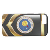 [610] NASA-embleem [3D] Case-Mate iPhone Case (Achterkant (Horizontaal))