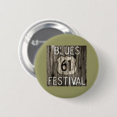 61 Blues Festival Ronde Button 5,7 Cm (Voorkant /achterkant)