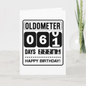 61e Anniversaire Carte Oldometer (Devant)