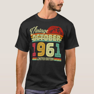 61e verjaardag Geweldige sinds oktober 1961 1 T-shirt