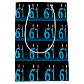 61e verjaardag-oogbol kaarsen medium cadeauzakje (Voorkant)