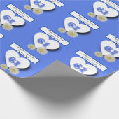 61ste bruiloft Jubileum Cadeaupapier (Hoek)