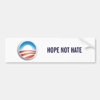 629, HOPE NOT HATE BUMPERSTICKER