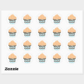 62 is zoete T-shirts en cadeautjes Ronde Sticker (Vel)