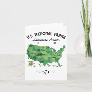 62 Nationale parkkaart Us Park Camping Hiki Kaart