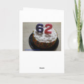 62e verjaardag kaart (Achterkant)