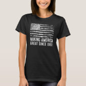62e verjaardag van Amerika na 1961 T-shirt (Voorkant)