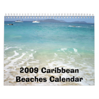 636, Caraïbische stranden kalender 2009