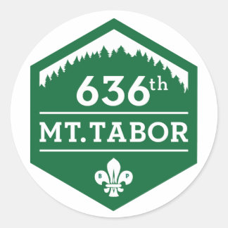 636th Mt. Tabor — Logo Sticker vel van 20