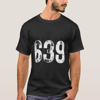 639 Area Code Saskatchewan Mobile Phone Area C T-shirt