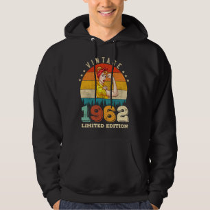 63 jaar oude Bday 1962 63ste Verjaardag Vrouwen Hoodie