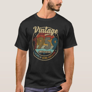 63 jaar oude Vintage 1959 63e verjaardag 1 T-shirt