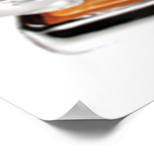 63 Poster convertible Impala Chevy (Coin)