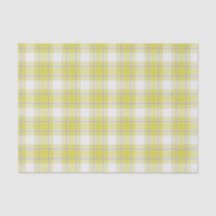 63 Tartan Pset Yellow, Grijs & Wit nr.