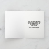 63e Anniversaire Carte Motif rose (Intérieur)