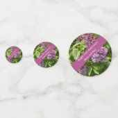 63e Jubileum Lila bewerkbaar Confetti (Voorkanten)