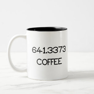 641.3373 Koffie Tweekleurige Koffiemok