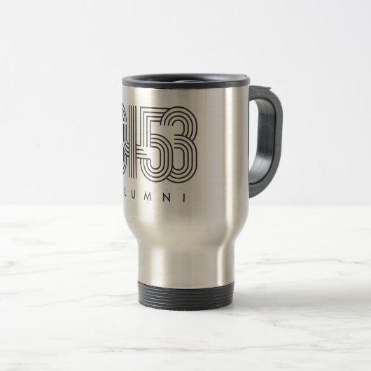 6453 ALUMNI Reizen/forens Mok, 15 oz Reisbeker (Voorkant rechts)