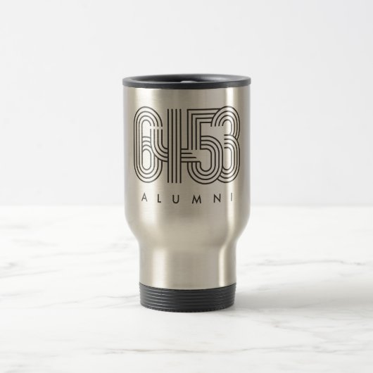 6453 ALUMNI Reizen/forens Mok, 15 oz Reisbeker (Center)