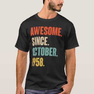 64 Jaar Oud 64e Verjaardag Grappig Geweldige Sinds T-shirt
