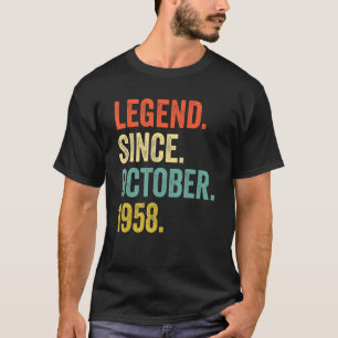 64 jaar oude legering sinds oktober 1958 64 t t-shirt