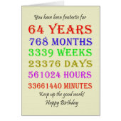 64e anniversaire Jalons (Devant)